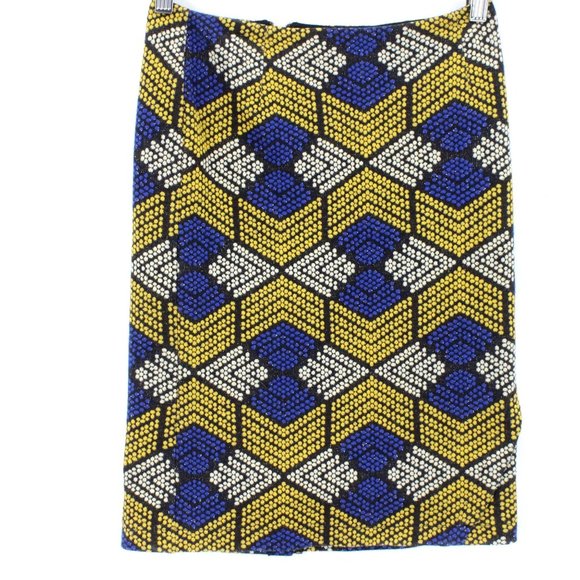 Maeve Dresses & Skirts - Anthropologie Pencil Skirt Maeve Women's Kanara Geometric Textured Print Size 0"